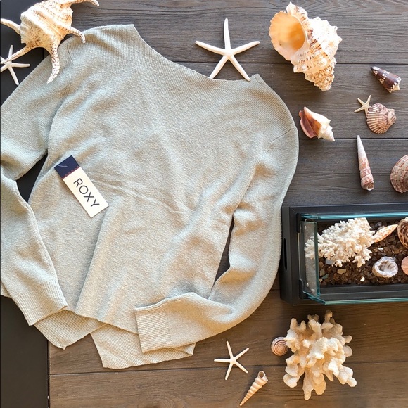 🌴🌼ROXY- LOVE AT FIRST LIGHT SWEATER🌼 - Picture 7 of 8